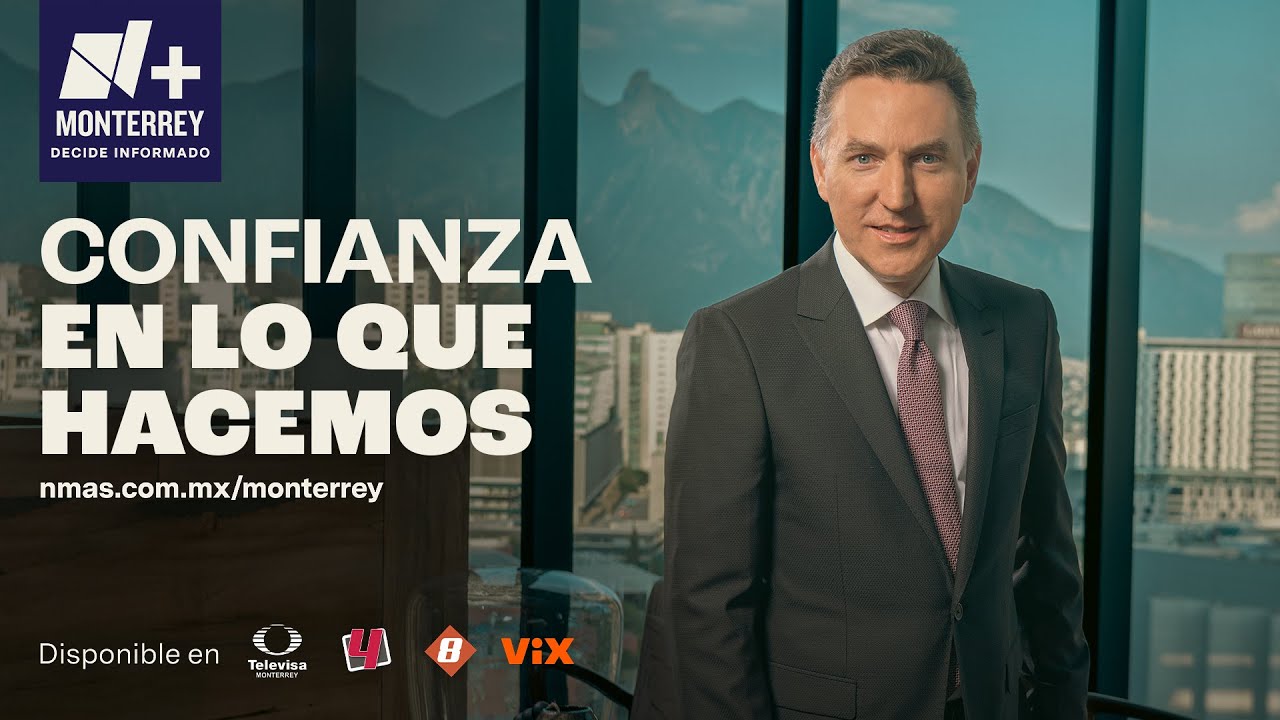 Las Noticias Nmás Monterrey con Gregorio Martínez - Televisa Monterrey