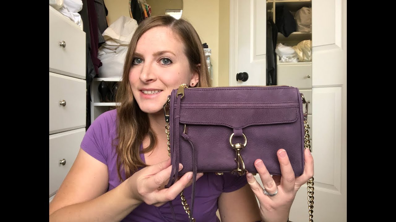 *REVIEW* Rebecca Minkoff Mini MAC and *WHAT FITS*