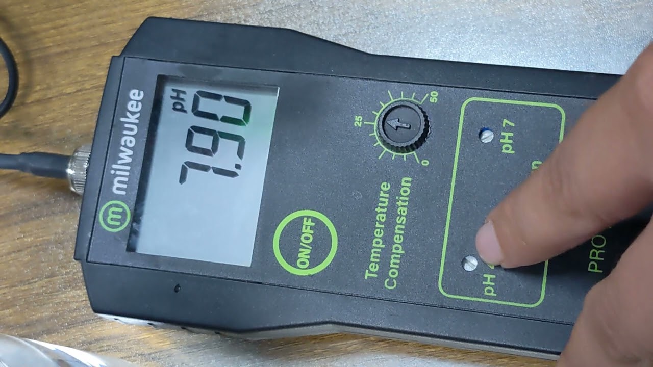 PH Meter MW101 Pro Portable meter Milwaukee Romania Full Calibration & Operating Video