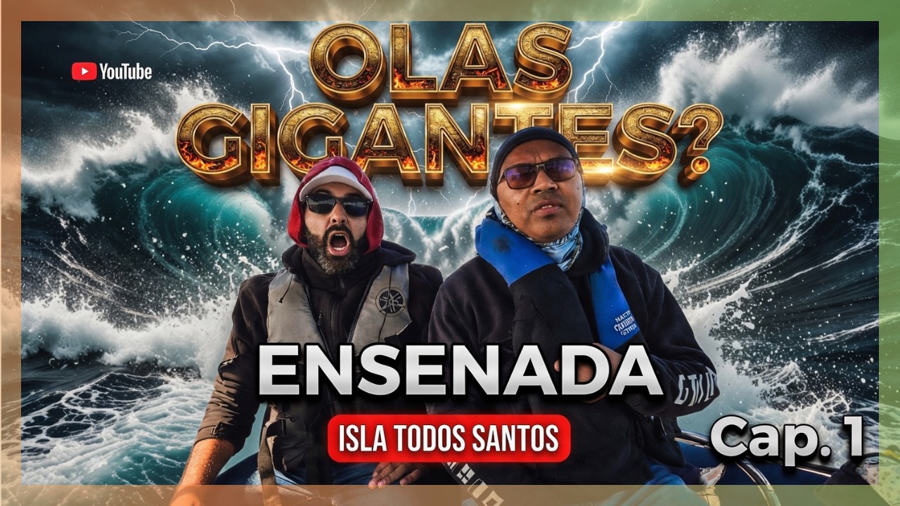 Ensenada 🌊 Olas Gigantes en Isla Todos Santos | Capítulo 2
