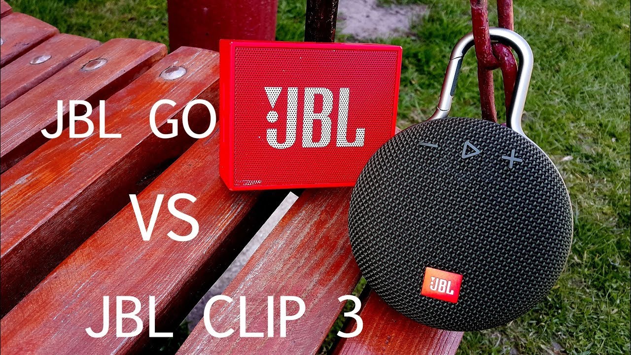 JBL CLIP 3 vs JBL GO - Porównanie - Który wybrać?
