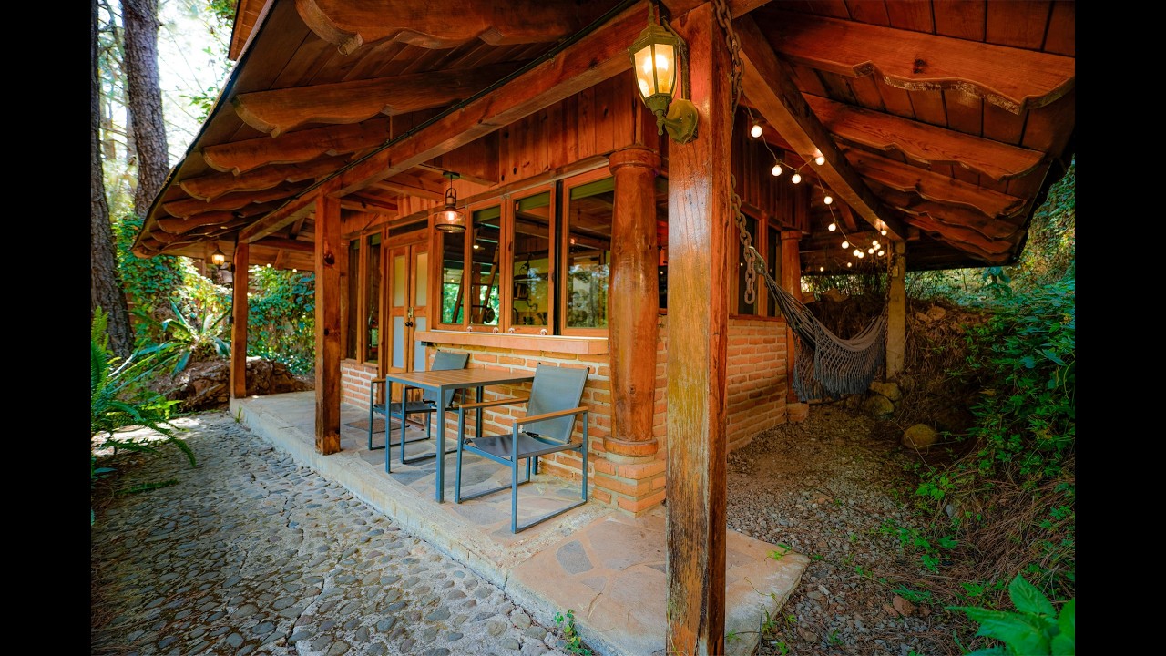 Caba&ntilde;a inteligente en Mazamitla con Alexa | Tour Caba&ntilde;ita B&uacute;ho