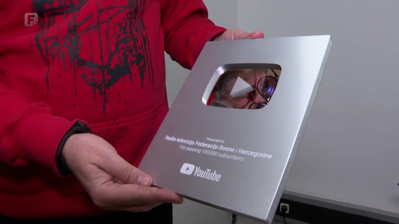 RTVFBiH dobio Silver Play Button: Priznanje za povjerenje publike na YouTubeu