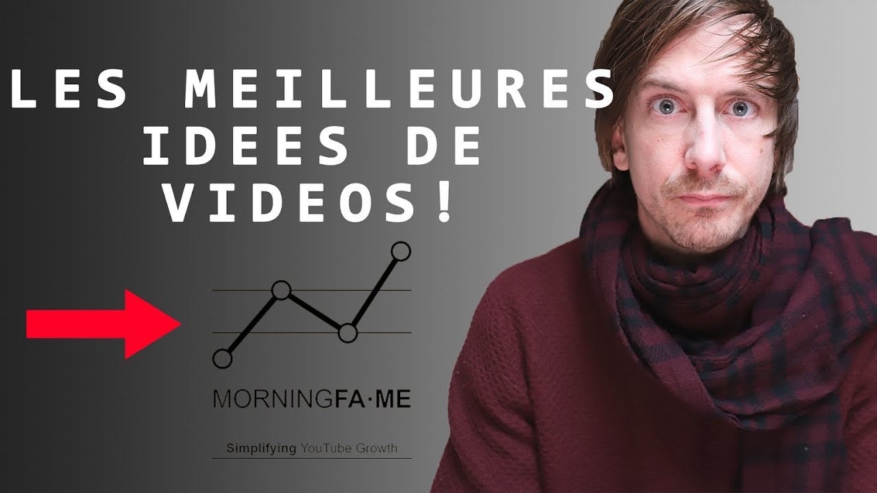 Comment trouver des IDÉES de VIDÉOS YouTube (facilement)