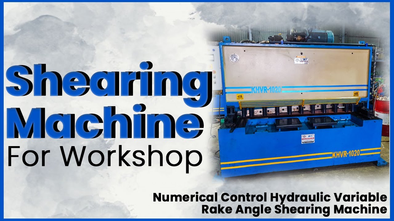 How Hydraulic Shearing Machine Work? | TL PATHAK MACHINERY