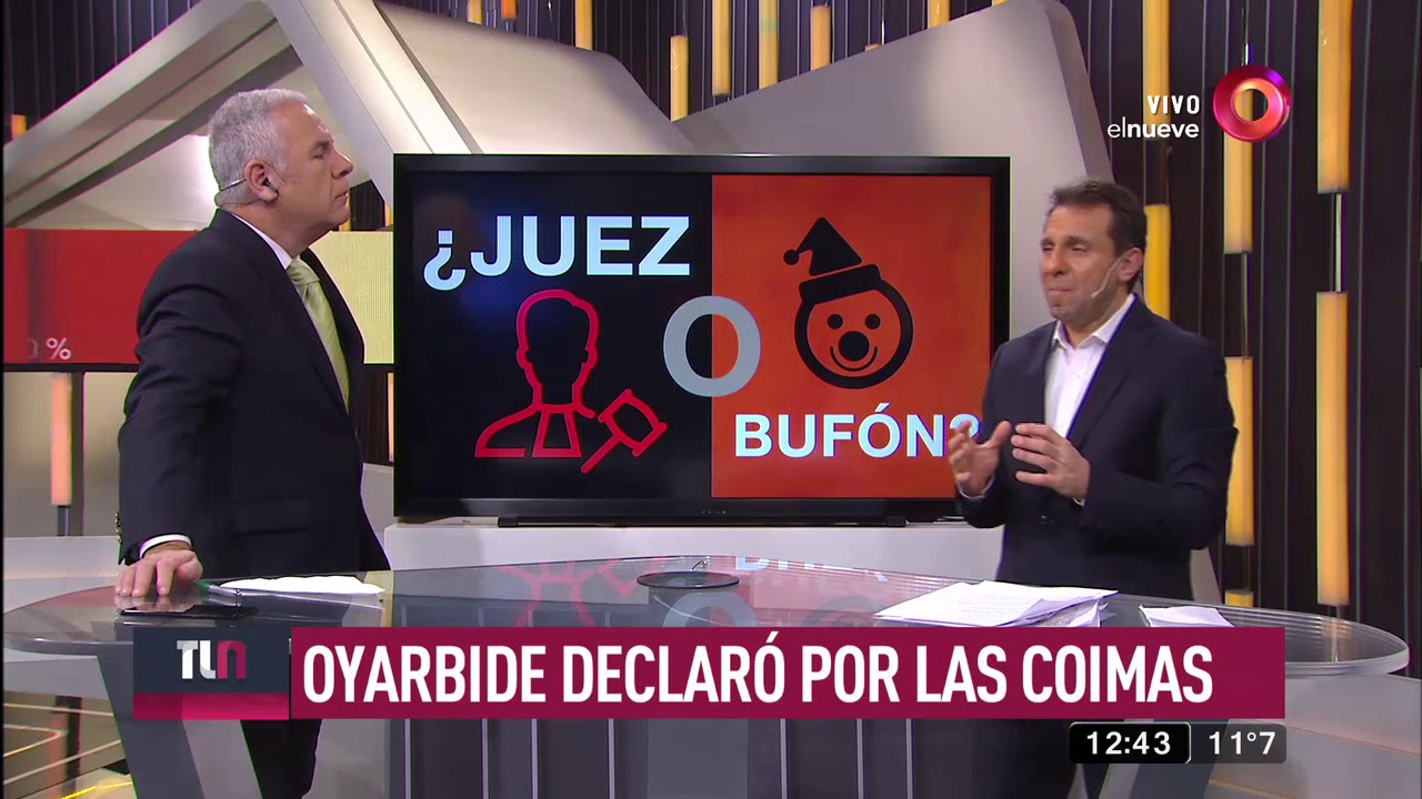 Norberto Oyarbide declar&oacute; por la coimas