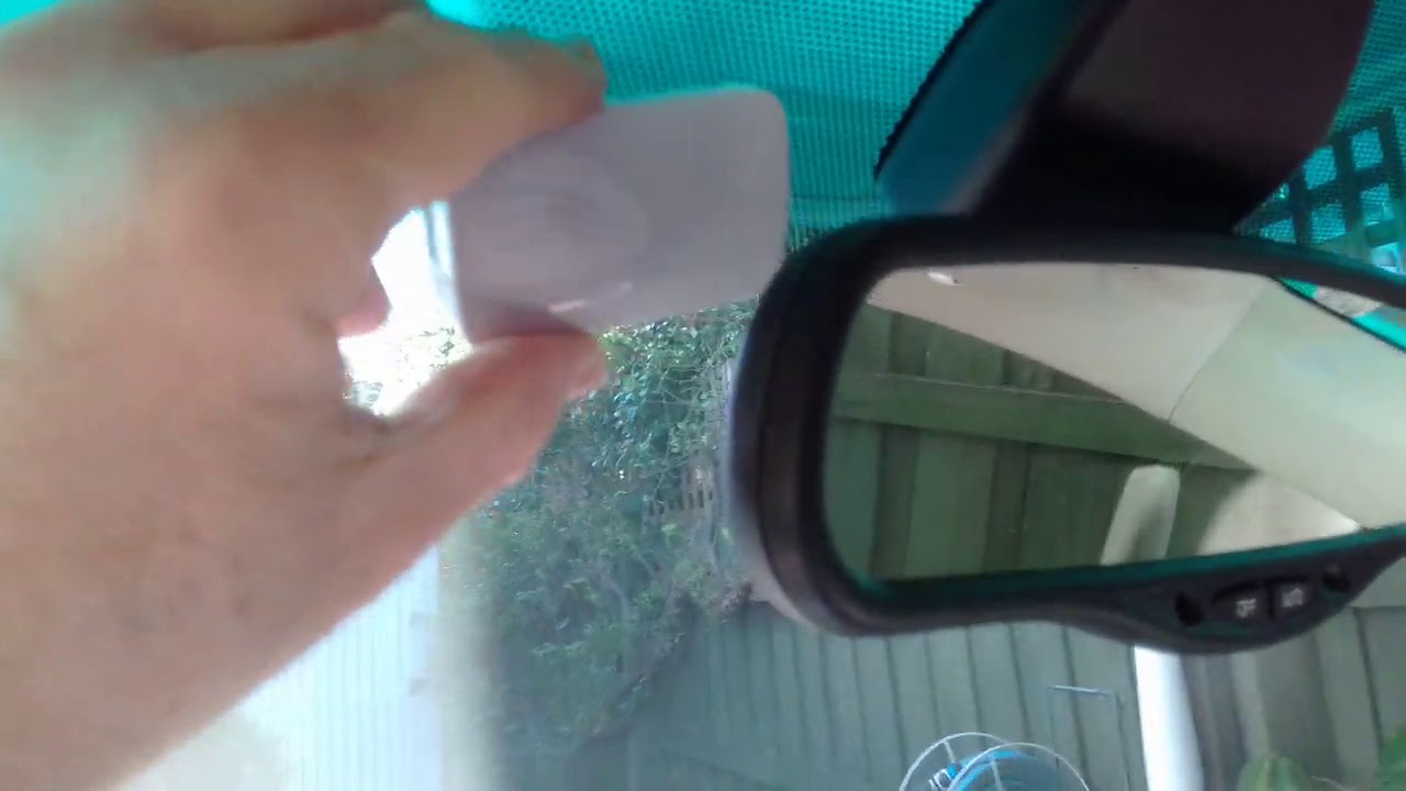 How to place an etag onto a windscreen