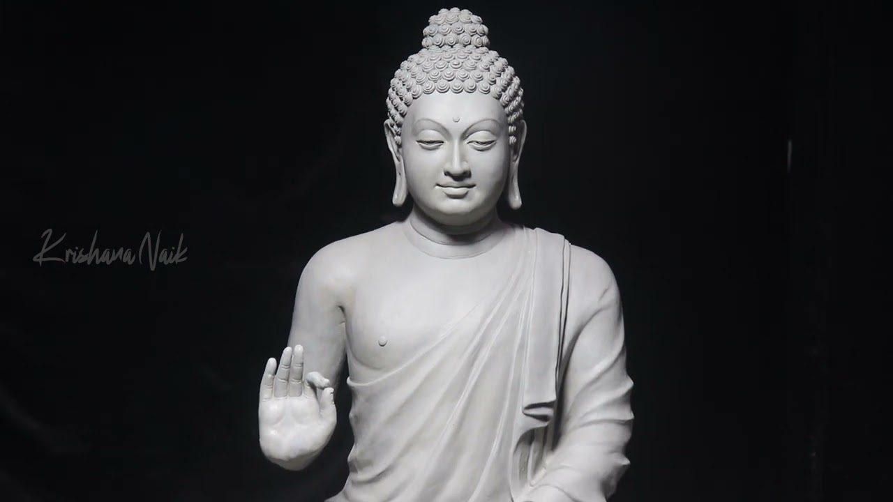 Buddha 3d sculpture#buddha#sculpture#making#art#bangalore#Dharmachakra#meditation#mahabodhi#clayart#
