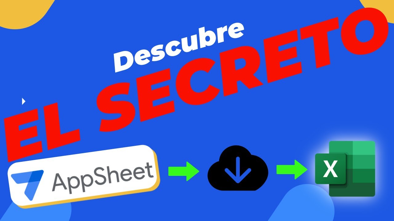 📱AppSheet  🔒El SECRETO para Exportar a Excel ¡Y Solucionar el Error del CSV!🔔