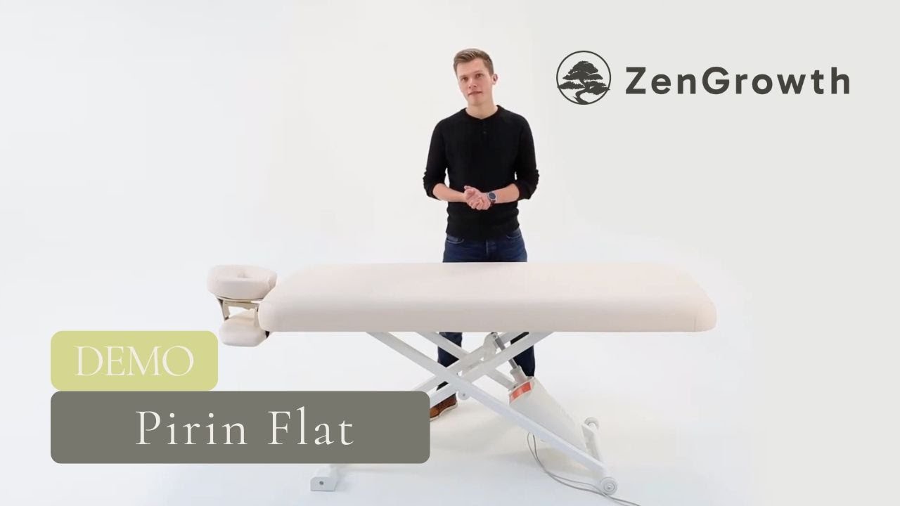 Zengrowth Table de massage &eacute;lectrique Pirin Flat