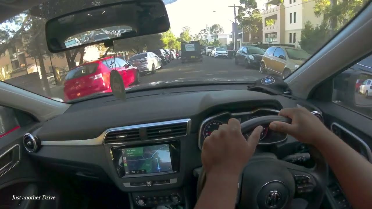 ASMR Driving POV: Exploring Sydney in an MG ZS | Just Another Drive