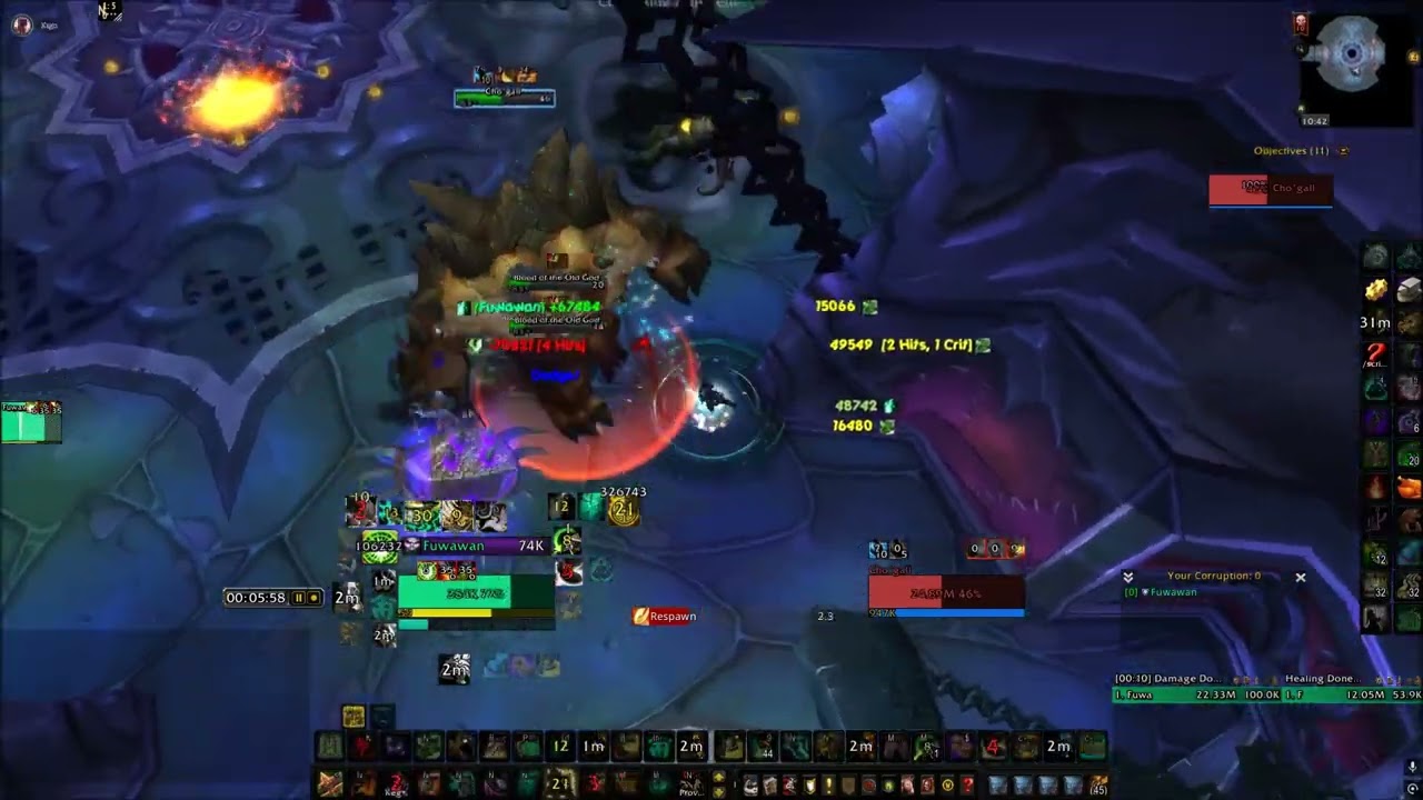 Solo MoP Classic: Heroic Cho'gall (!!!!!!!)
