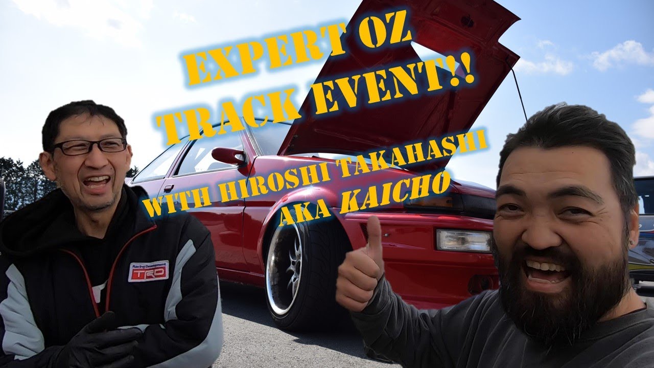 [ドリフト][Drift]ExpertOZ track day with runningfree86! Fuji Speedway Drift Park高橋博 会長inドリパ