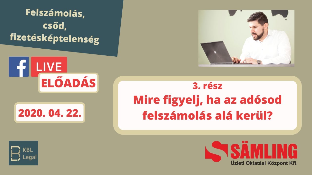 3. rész: Mire figyelj, ha felszámolás alá kerül az adósod?