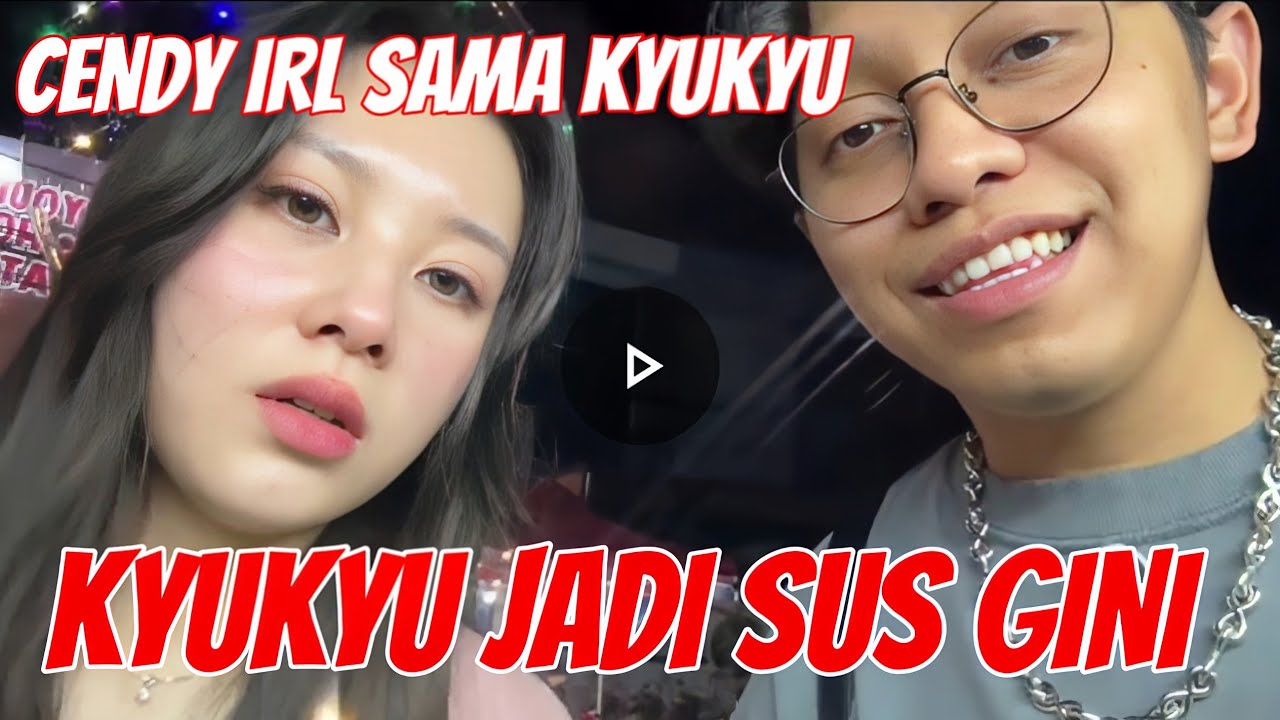 CENDY IRL BARENG KYUKYU CARI JAJANAN PART 1 #cendy #kyukyu #liburan