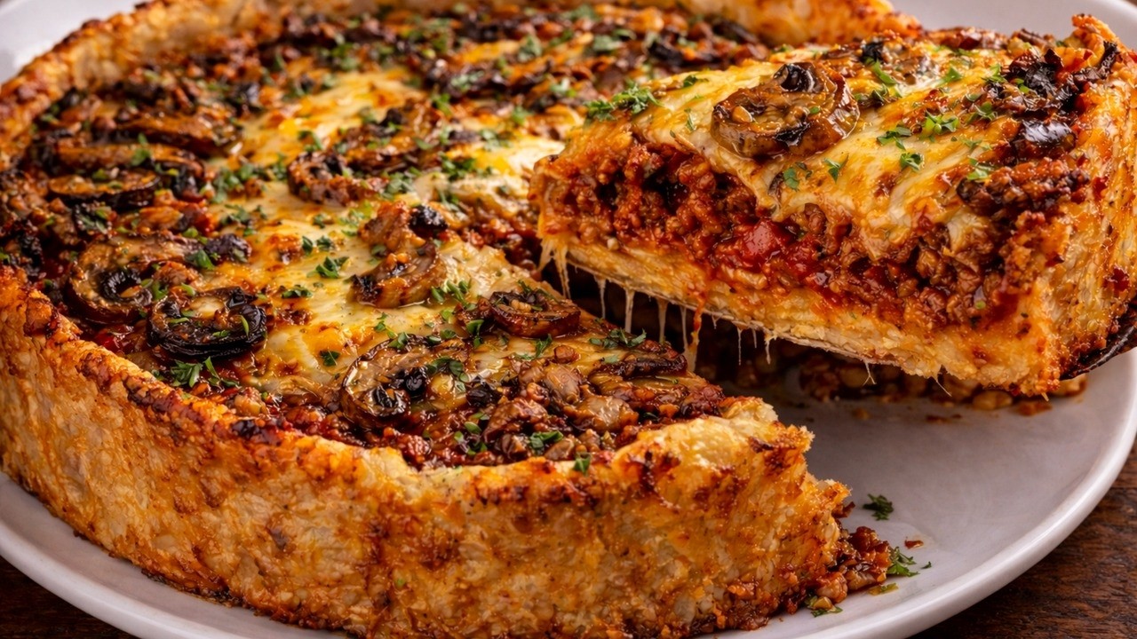 Just Press potatoes and add ground meat! The whole family will love it!
