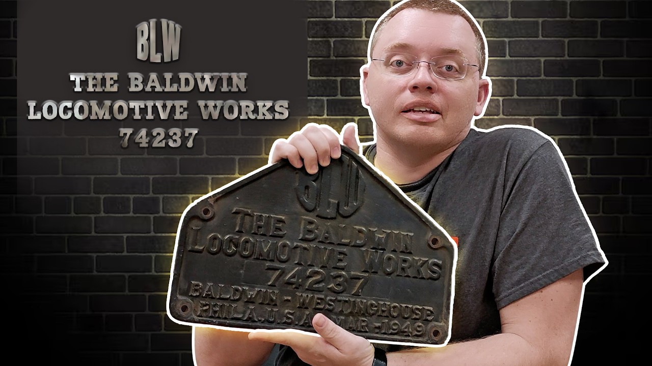 Trainz Reviews: Baldwin Builder&rsquo;s Plate 74237 &ndash; A 1949 Railroading Treasure