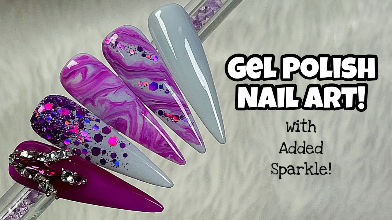 Дизайн ногтей с использованием гель-лака | Nailchemy | Nail Sugar | Crystal Parade