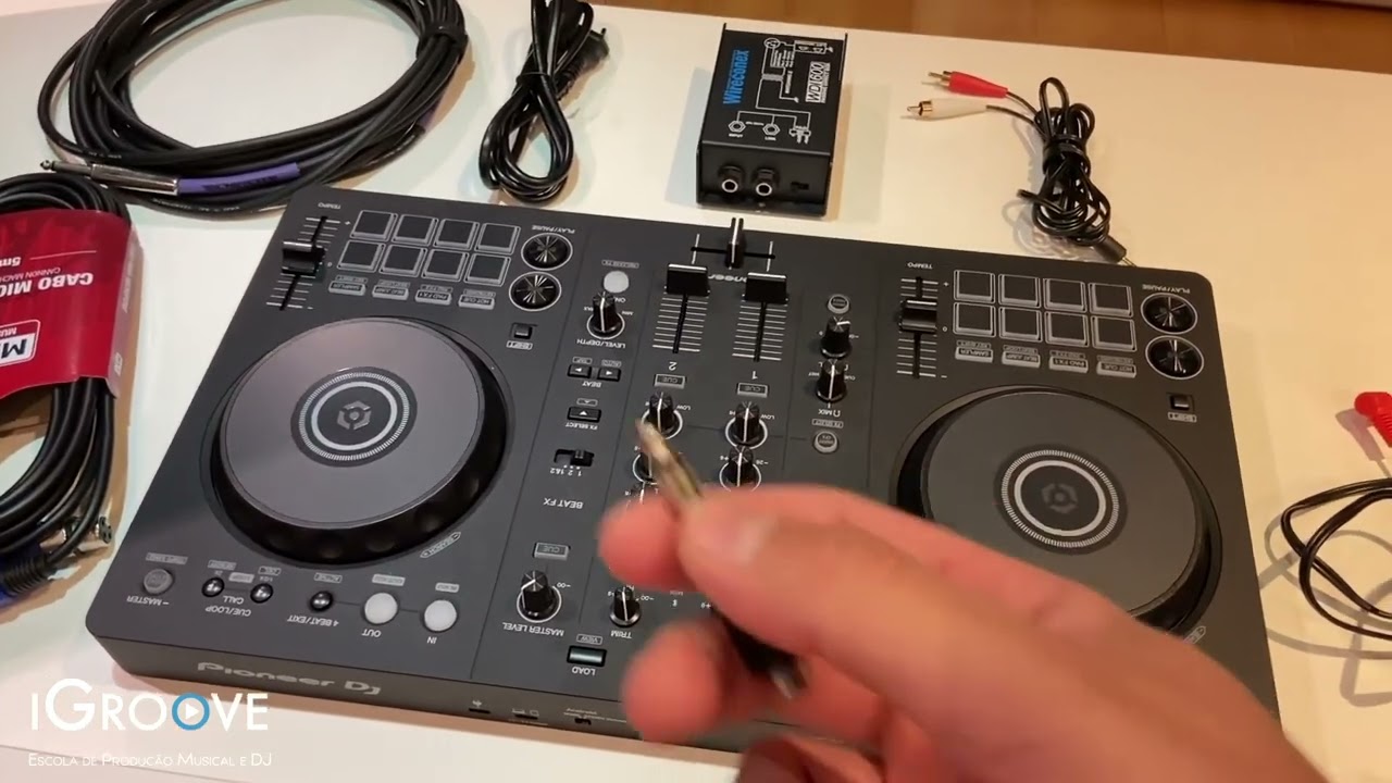 Conexões - DDJ - Mixer - CDJ em Caixas Ativas e Mesas de Som - iGroove Curso de DJ e Produção