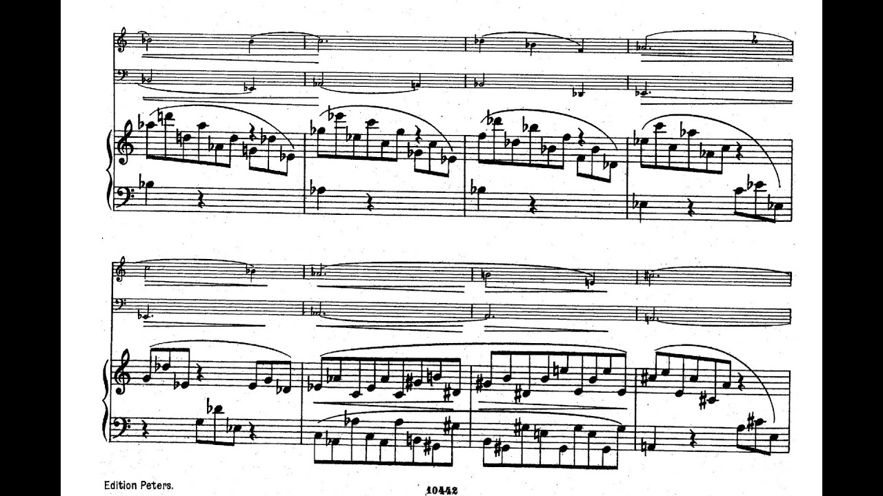 Johannes Brahms - Piano Trio No. 2 op. 87(Suk, Starker, Katchen)(1880-2)(with full score)