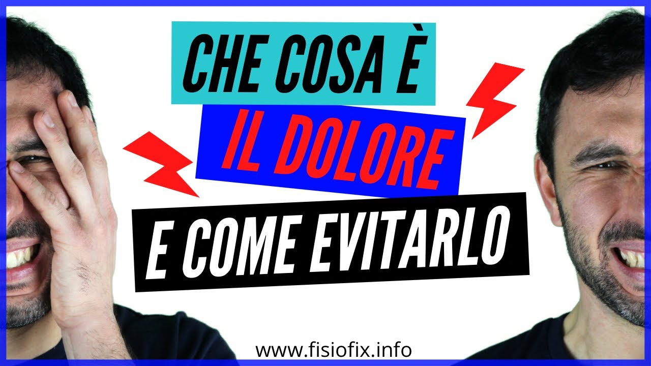 Dolori muscolari e articolari - che cos'&egrave; il dolore e come evitarlo