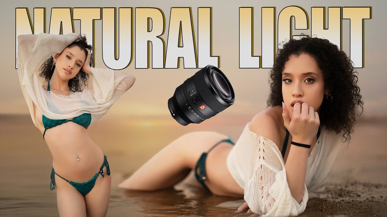 A Natural Light Photoshoot on the Beach! Sometimes Natural Light Works. (Sometimes)