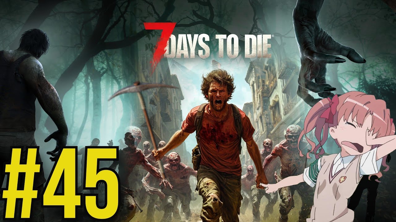 7 Days to Die (15.08.25) Прохождение ч45 Жёсткая Орда