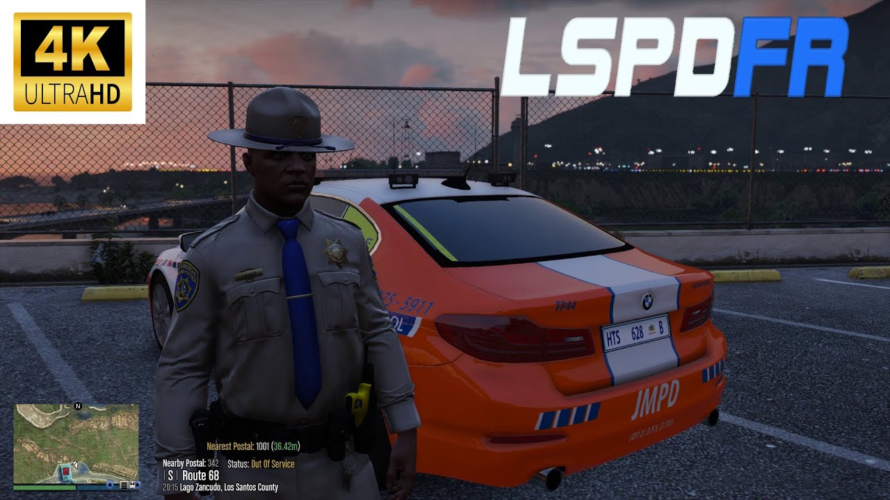 Highway Patrol l GTA 5 Lspdfr l Mzansi Edition l 4k l 
