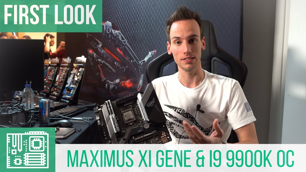 der8auer: ROG Maximus XI Gene & Core i9-9900K Overclocking Potenzial