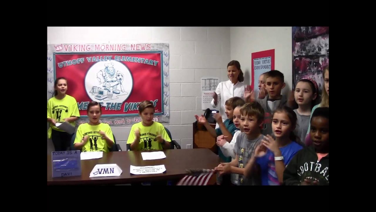 Uthoff Valley Student Led Morning Announcements