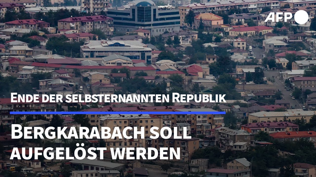 Beh&ouml;rden in Bergkarabach k&uuml;ndigen Aufl&ouml;sung der Republik an | AFP