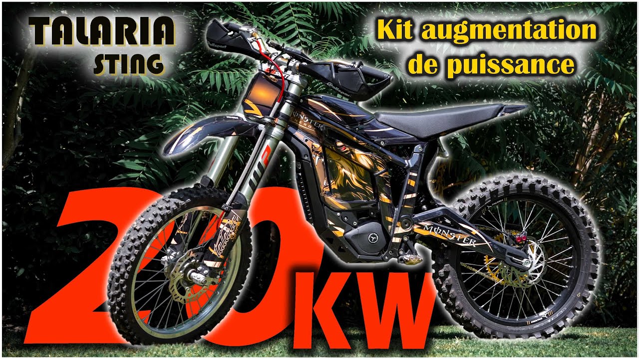 Talaria Sting préparée  20KW de puissance !