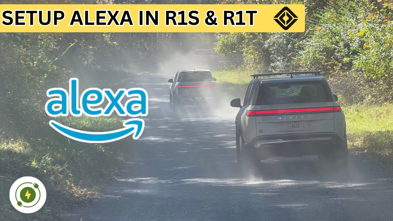 Как настроить Alexa на Rivian R1S или R1T
