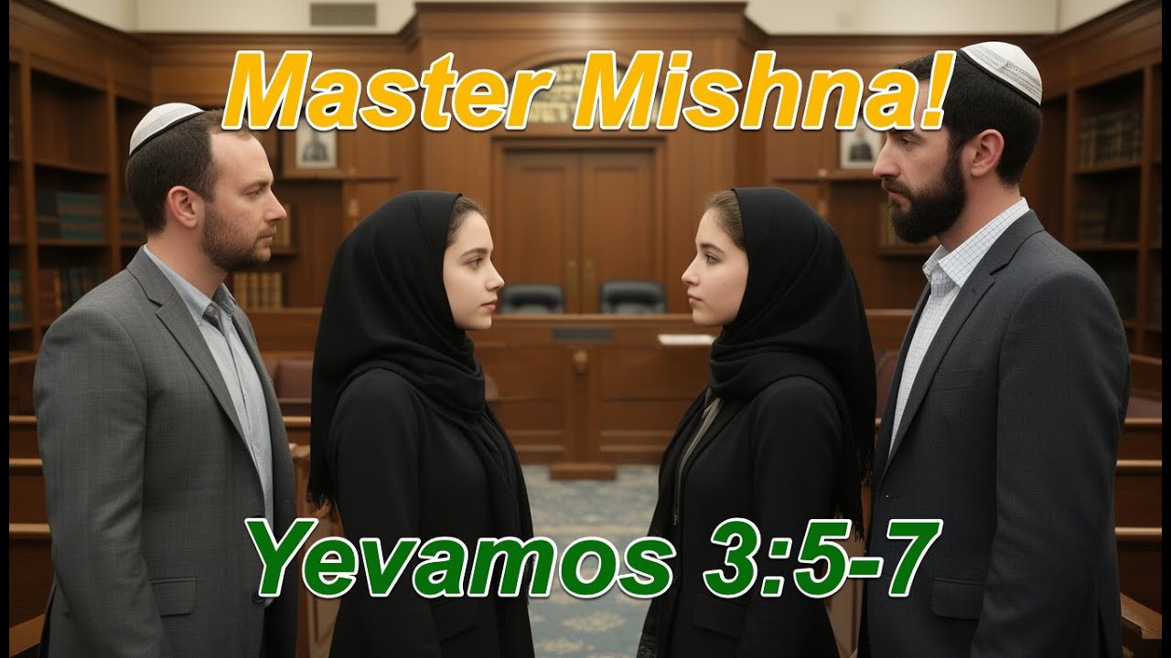 Master Mishna! Yevamos 3:5-7