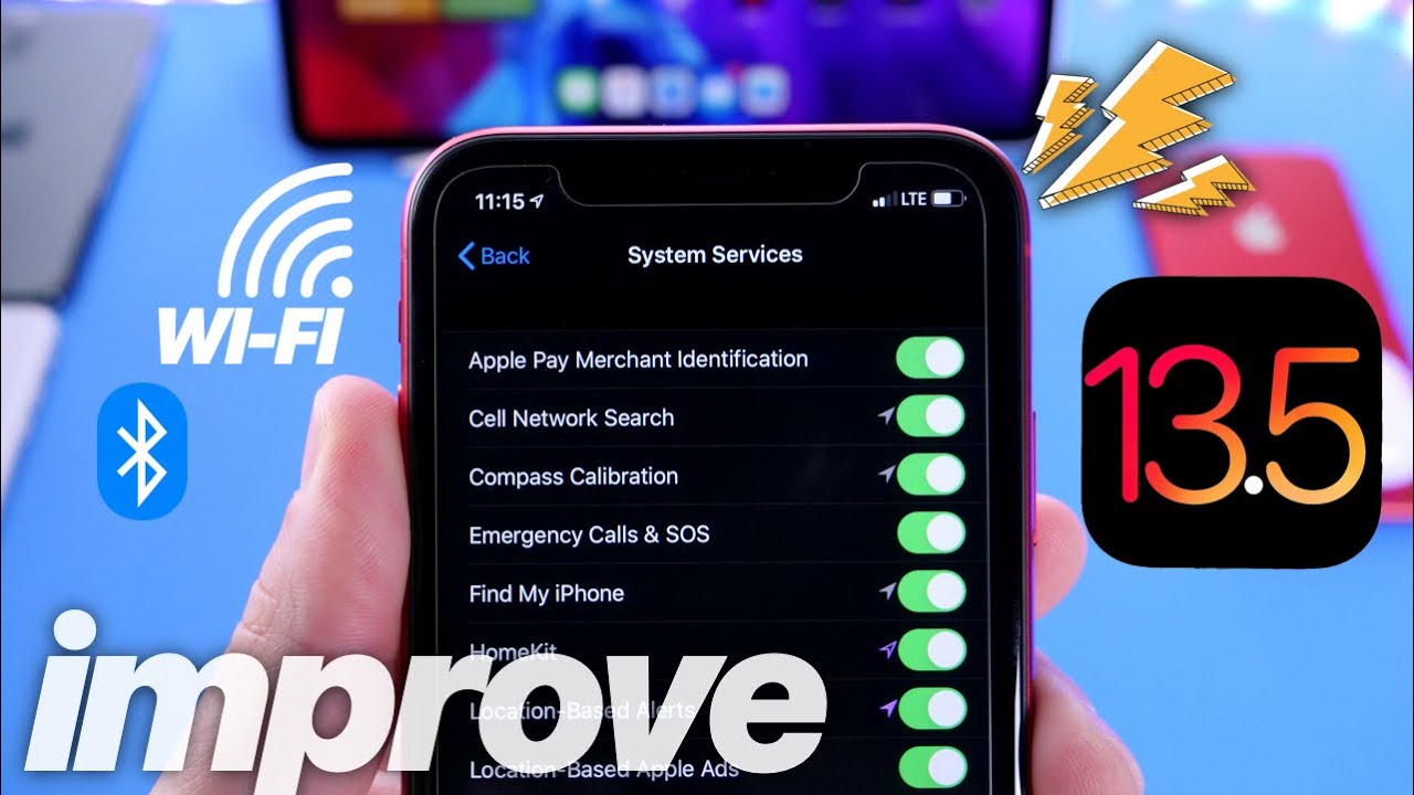 improve Wifi, Bluetooth & Cellular Connection on iPhone