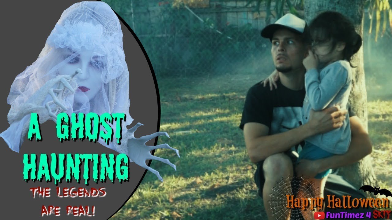 A Ghost Haunting...The Ghost of the Dark Forest👻...with Bloopers (Father Daughter Video)