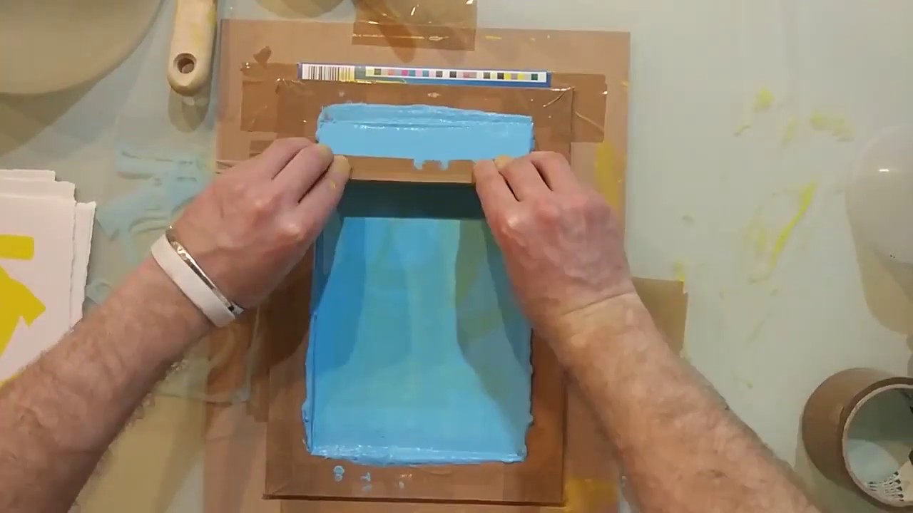 How I screen print at home