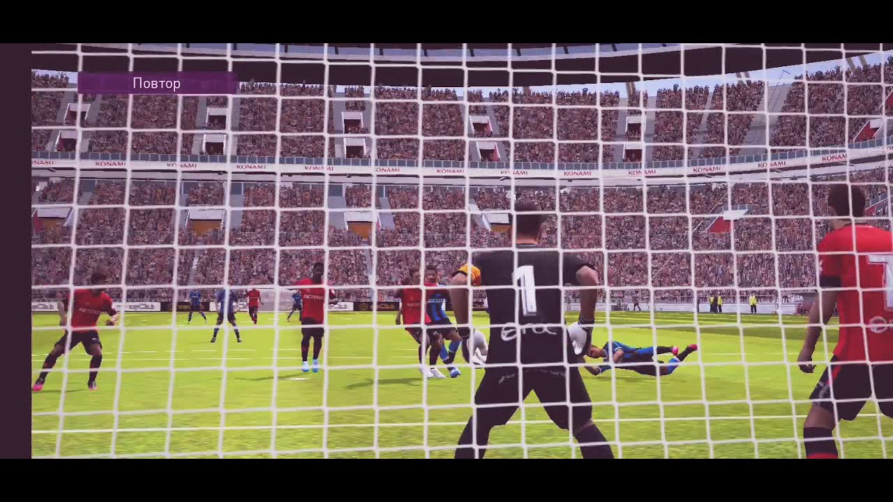 Потрясающий удар  Каземиро в pes 20 mobile