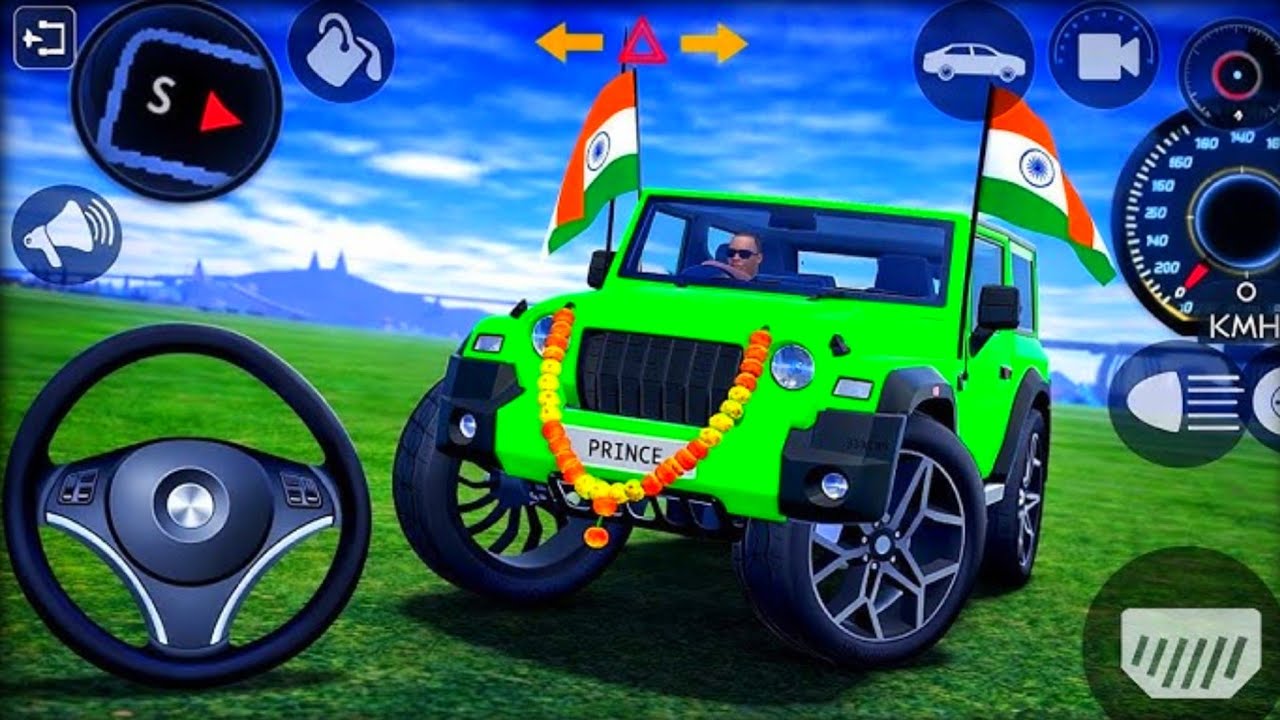 Modified Mahindra Thar Car Games: Indian Cars (Gadi Wala Game) - Car Game Android Gameplay #2026
