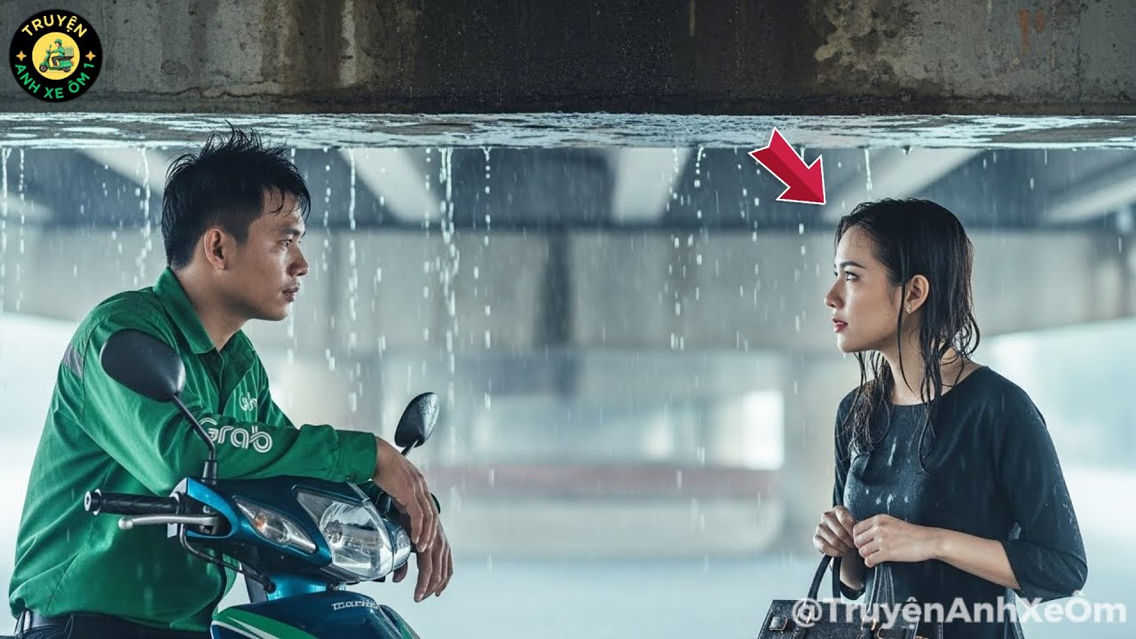 Trú Mưa Dưới Gầm Cầu, cuộc gặp gỡ giữa anh xe ôm và nữ tỷ phú trong 10 phút thay đổi cuộc đời anh