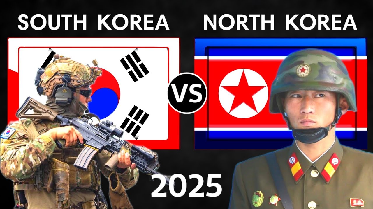South Korea vs North Korea Military Power 2025