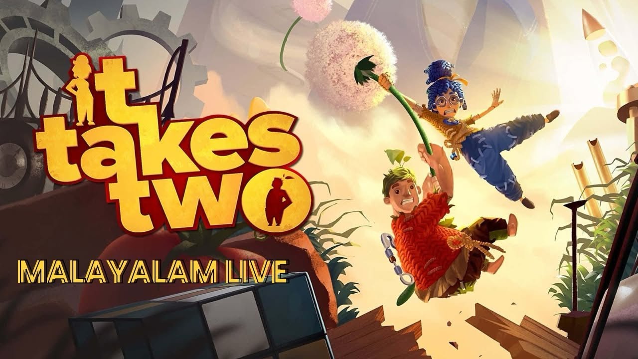 IT TAKES TWO Malayalam Live 🔥 | Funny Couple Adventure 😂 | Part 1 Gameplay | GARMADON