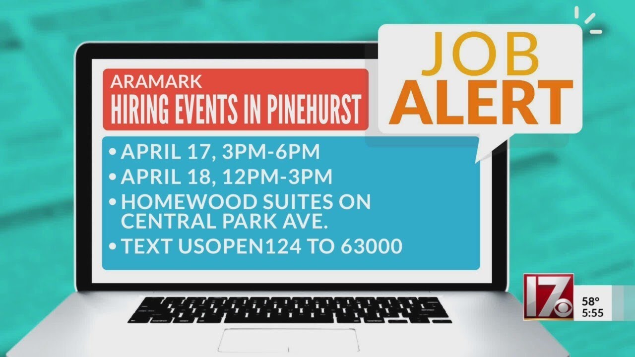 Job Alert: Aramark Hiring Events in Pinehurst