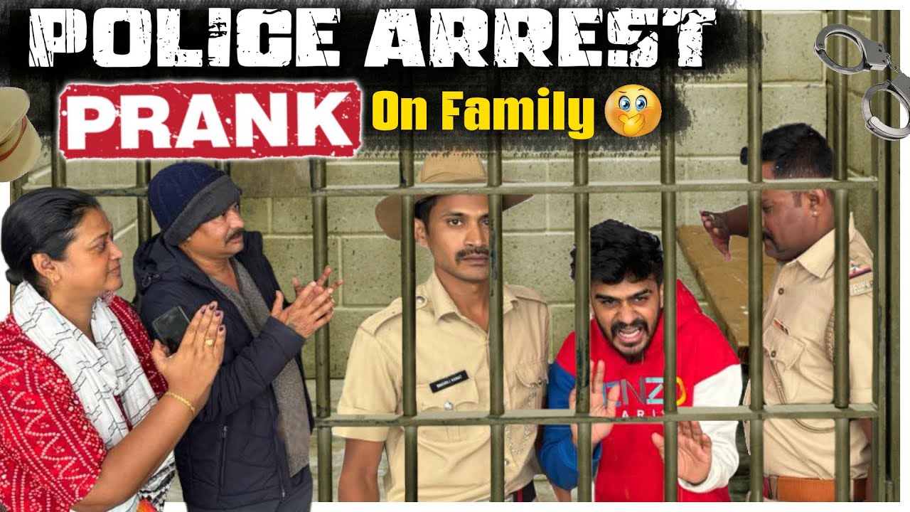 Police Arrested Me 😵 | Prank On Mom & Dad | Samsameer_insta