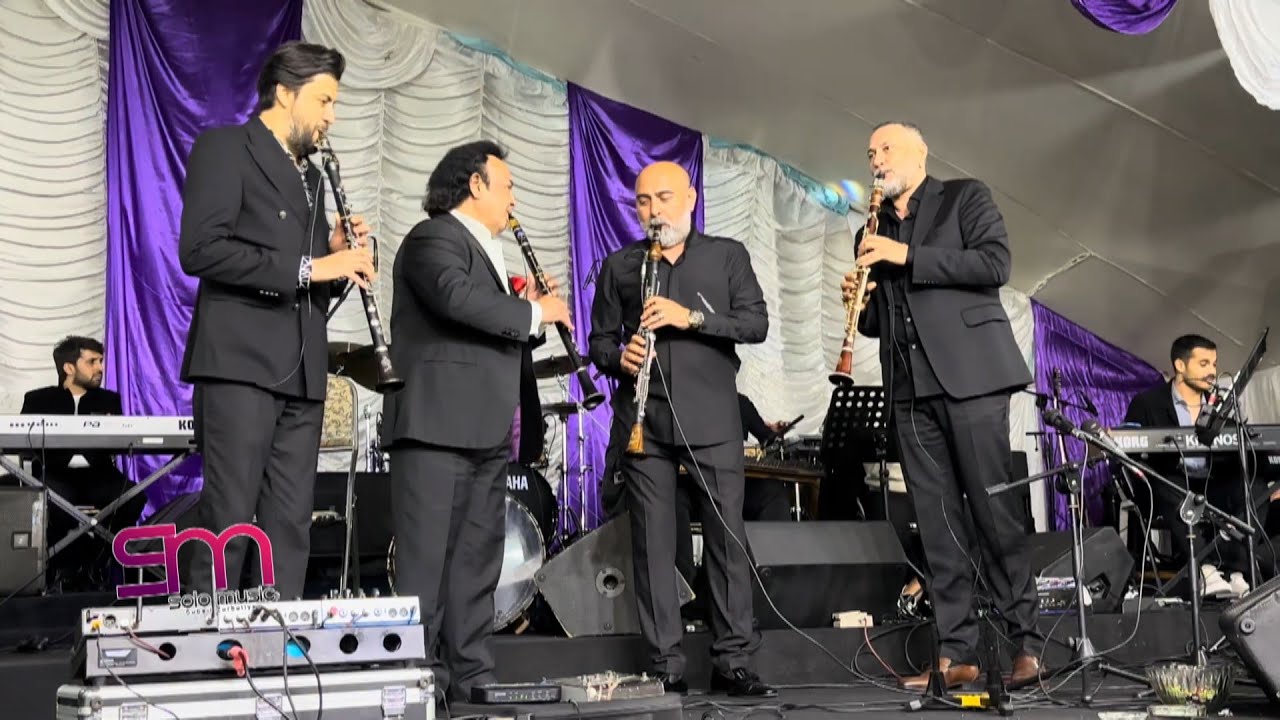 Vassilis Saleas,Kirpi Bulent ,Husnu Senlendirici,Serkan Cagri - Huseynin oglunun Toyu #solomusic