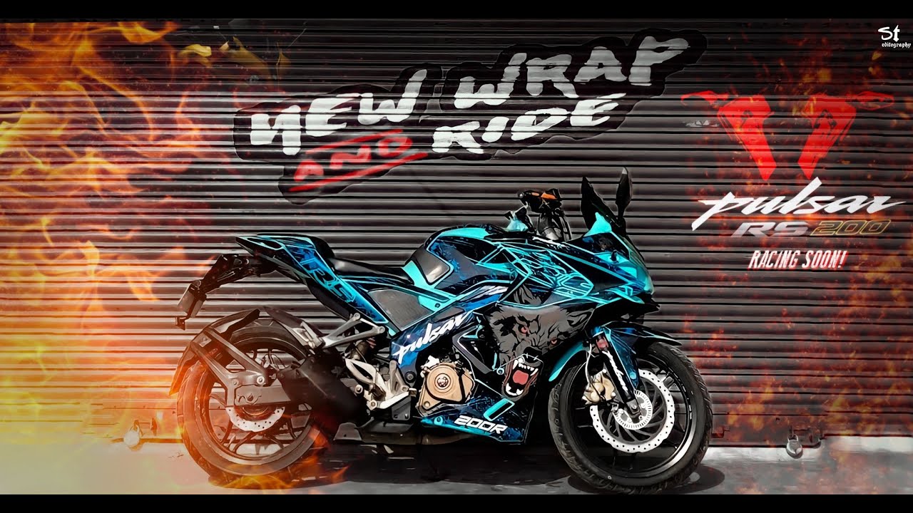 Pulsar RS 200 Modification Special  Edition || Pulsar special || Mods || Graphic ||@graphicmods8677