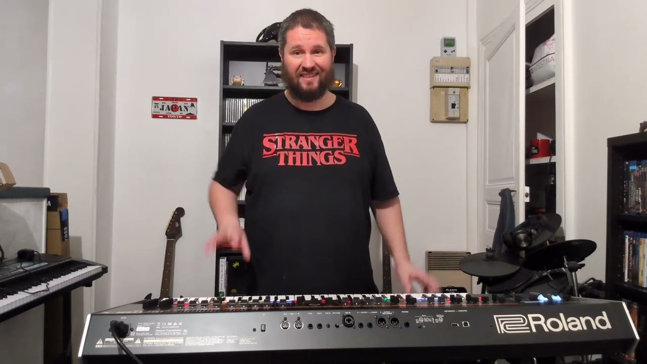 Test Van Halen - Jump synthé Roland Jupiter x #vanhalen 