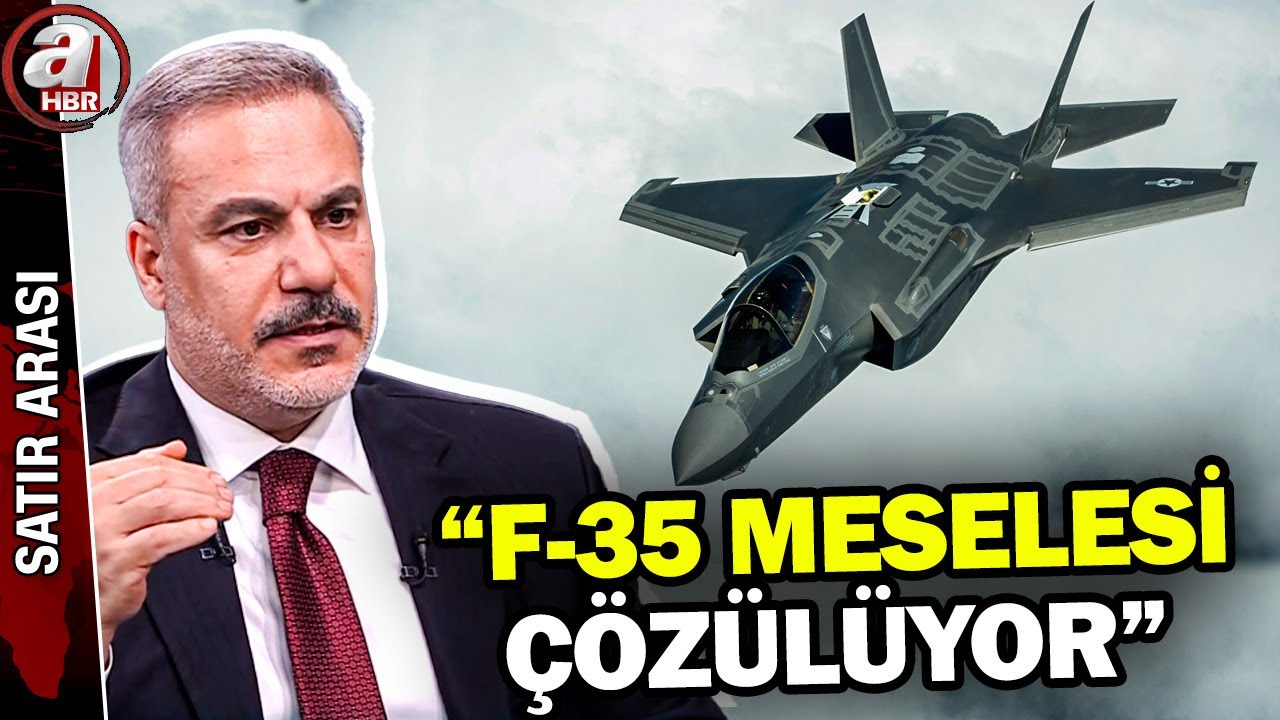Bakan Fidan'dan F-35 a&ccedil;ıklaması! 
