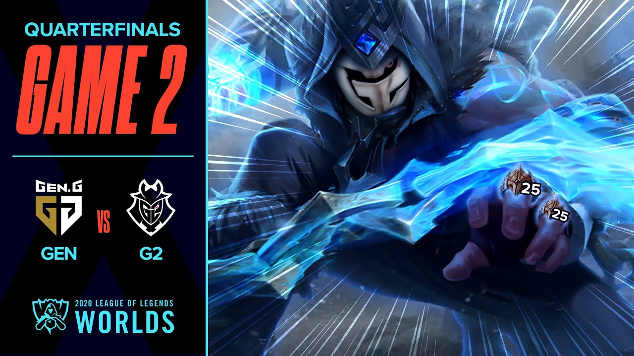 반G2개 | GEN vs G2 | Quarterfinals Day4 H/L 10.18 | 2020 월드 챔피언십