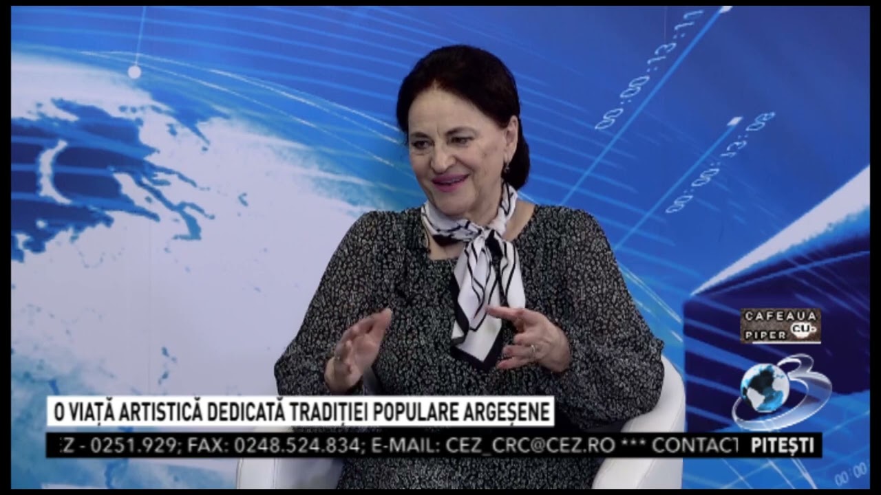 CAFEAUA CU PIPER 17.10.2024 - Elisabeta Turcu Juverdean- solistă muzică populară